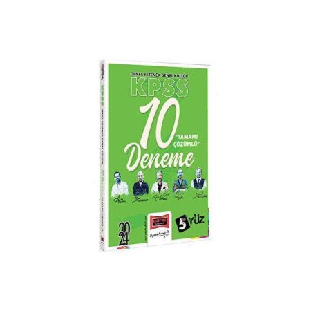 yargı kpss tamamı çözümlü 10lü genel deneme