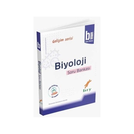 Birey Yayınları TYT AYT Biyoloji B Serisi Orta Düzey Video Çözümlü Soru Bankası