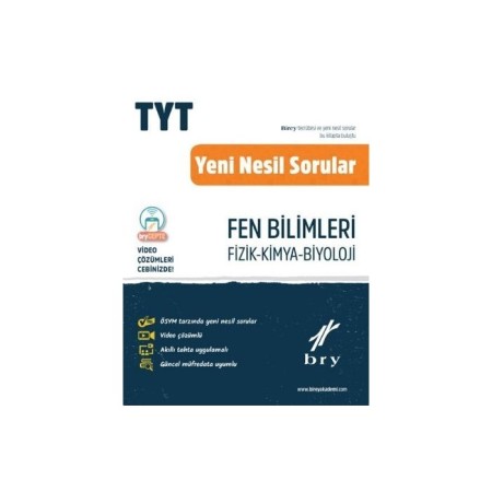 Birey Yayınları TYT Fen Bilimleri Yeni Nesil Sorular