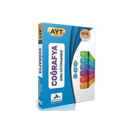 AYT Coğrafya Soru Kütüphanesi Paraf Yayınları