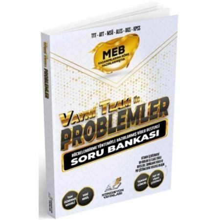 TYT AYT MSÜ ALES DGS KPSS Vayni Team ile Problemler Soru Bankası