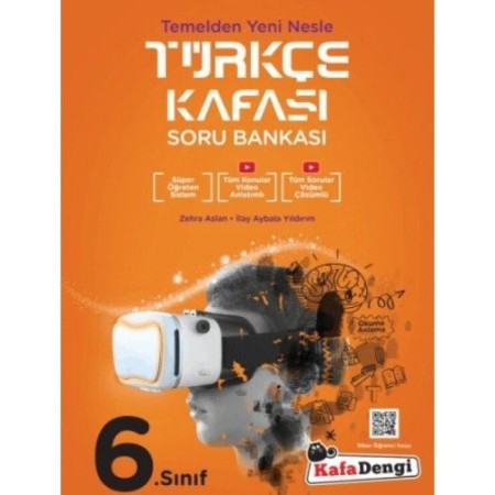 Kafa Dengi Yayınları 6. Sınıf Türkçe Kafası Tümü Video Çözümlü Soru Bankası