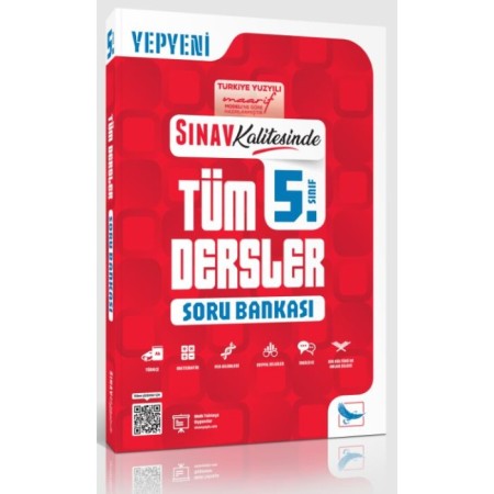 Sınav Kalitesinde 5. Sınıf Tüm Dersler Soru Bankası Sınav Yayınları