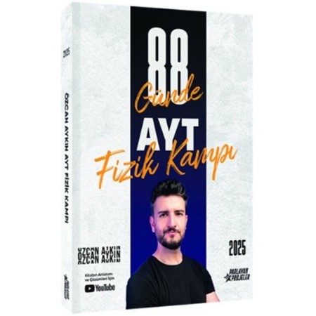 Özcan Aykın 2025 AYT 88 Günde Fizik Kampı