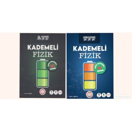 2025 TYT & AYT Kademeli Fizik Deneme Seti - Mantık Yayınları