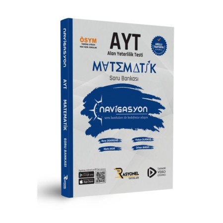 AYT Matematik Soru Bankası (Yazarlarından Video Çözümlü)
