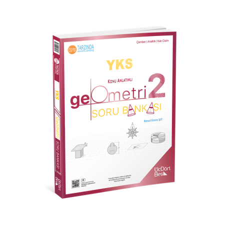 2026 YKS Geometri 2 Konu Anlatımlı Soru Bankası Güncel Baskı Üç Dört Beş Yayınları