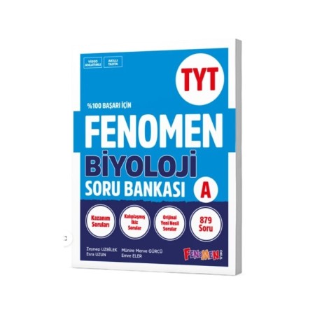 Fenomen TYT Biyoloji A Soru Bankası 2025