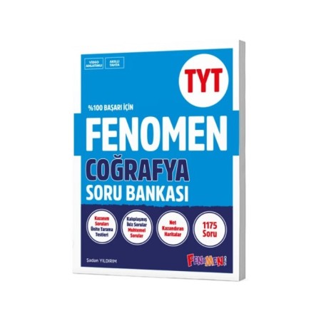 2025 Fenomen TYT Coğrafya Soru Bankası