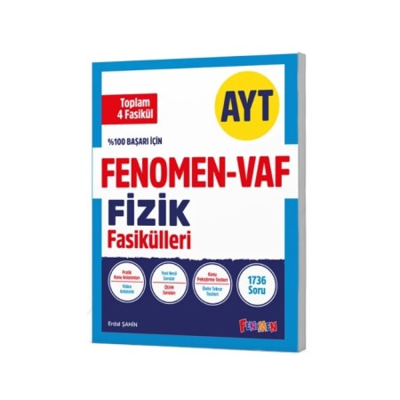 2025 Fenomen - VAF AYT Fizik Fasikülleri