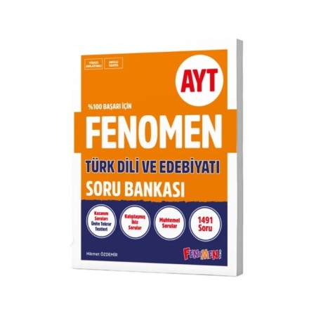 2025 Fenomen AYT Türk Dili ve Edebiyatı Soru Bankası