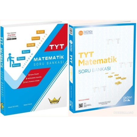 2026 Üç Dört Beş TYT Matematik ve King TYT Matematik Soru Bankası