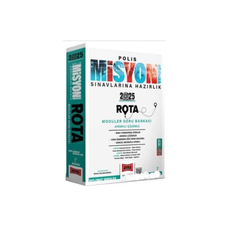 2025 Polis Misyon Sınavlarına Hazırlık Diplomat Serisi Rota Modüler Soru