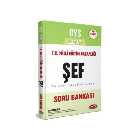Milli Eğitim Bakanlığı Şef GYS Soru Bankası