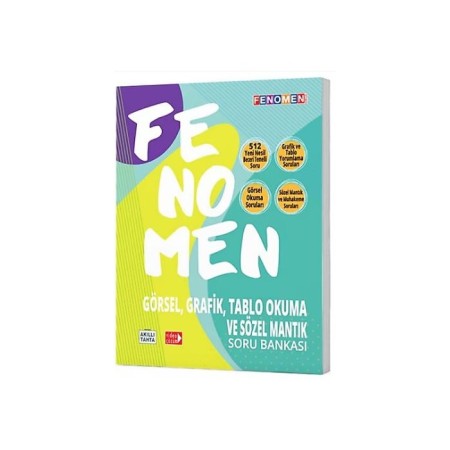 Fenomen 8. Sınıf LGS Görsel Grafik Okuma Soru Bankası