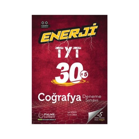 ENERJİ TYT 30 COĞRAFYA DENEME SINAVI