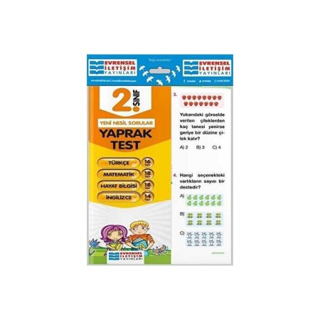 2. Sınıf Tüm Dersler Yaprak Test