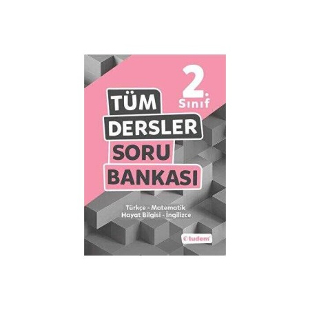 2. Sınıf Tüm Dersler Soru Bankası Tudem Yayınları