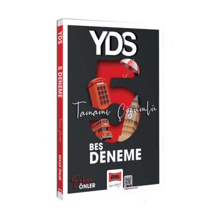 2025 YDS Tamamı Çözümlü 5 Deneme Yargı Yayınları