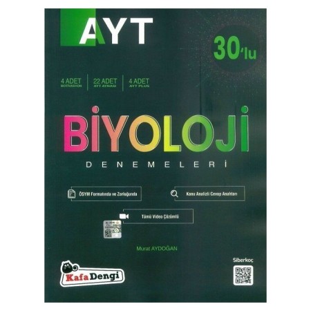 AYT Biyoloji 30 lu Deneme