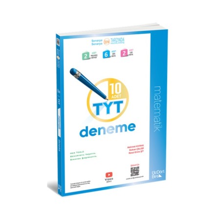 2025 TYT Matematik 10`lu Deneme ÜçDörtBeş Yayınları