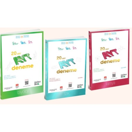 2025 | 345 AYT Fizik Kimya Biyoloji Deneme Seti 