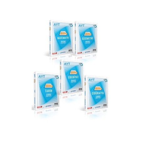 2026 AYT Eşit Ağırlık Sözel Konu Konu Deneme Seti 5 Kitap
