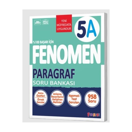 5. Sınıf Paragraf Fenomen A Soru Bankası