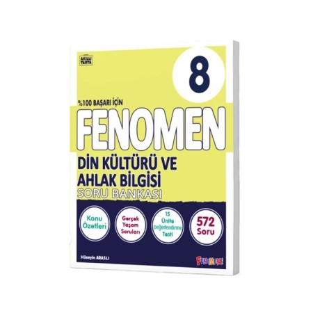 Fenomen 8. Sınıf LGS Din Kültürü Ve Ahlak Bilgisi Soru Bankası