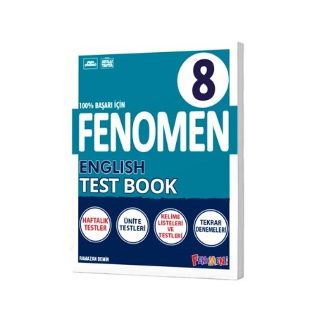 FENOMEN 8. Sınıf LGS İngilizce | English Test Book