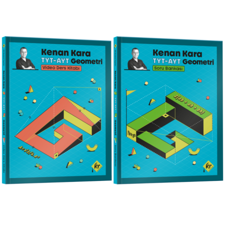 2026 Kenan Kara İle TYT-AYT Geometri Video Ders Kitabı ve Soru Bankası Seti
