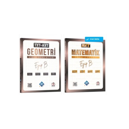 2026 Eyüp B. TYT AYT Geometri Video Ders Kitabı & Eyüp B. AYT Matematik Soru Bankası