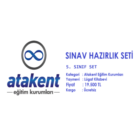 ATAKENT KOLEJİ 5. SINIF SINAV HAZIRLIK SETİ