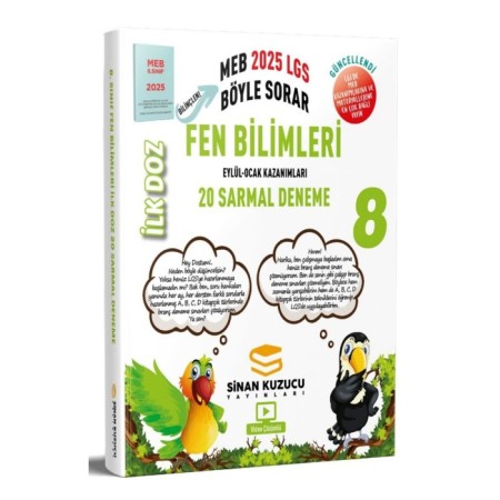 8. Sınıf | İlk Doz Sarmal Branş Denemeleri FEN BİLİMLERİ ( 2026 LGS )