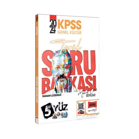 Yargı Yayınları 2024 KPSS Genel Kültür 5Yüz Tarih Soru Bankası