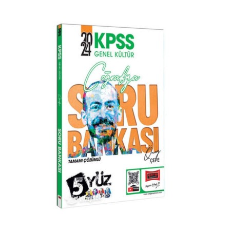 Yargı Yayınları 2024 KPSS Genel Kültür 5Yüz Coğrafya Tamamı Çözümlü Soru Bankası