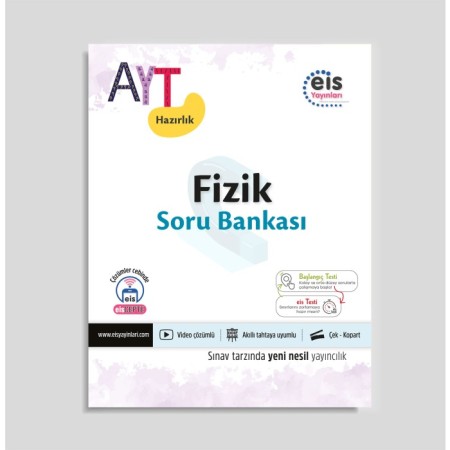EİS AYT Fizik Soru Bankası Beyaz Seri 2026