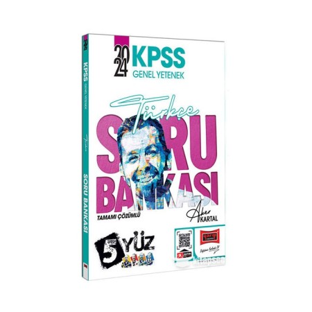 Yargı Yayınları 2024 KPSS Genel Yetenek 5Yüz Türkçe Tamamı Çözümlü Soru Bankası