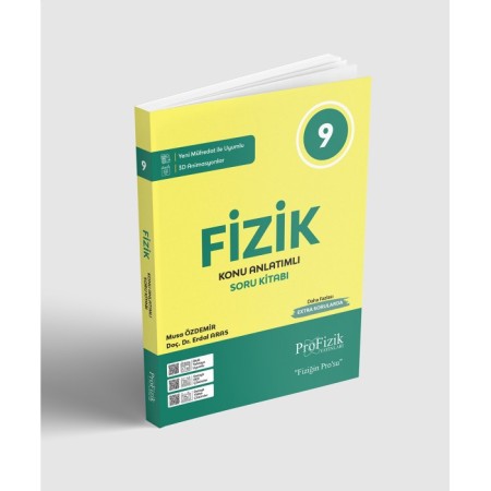 9. Sınıf Fizik Konu Anlatımlı Soru Kitabı 2026 | Profizik Yayınları