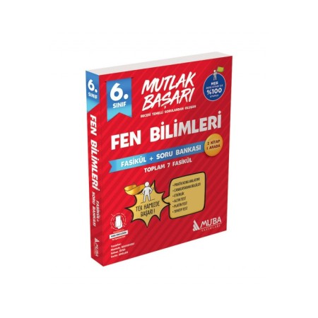 2026 Mutlak Başarı 6. Sınıf Fen Bilimleri Fasikül + Soru Bankası