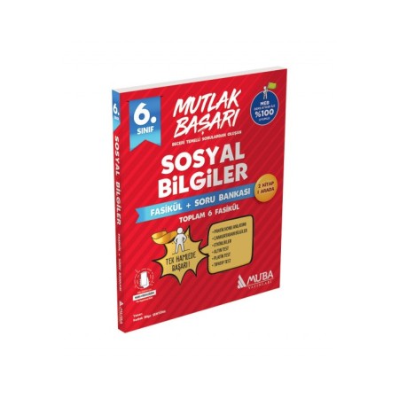 2026 Mutlak Başarı 6. Sınıf Sosyal Bilgiler Fasikül + Soru Bankası