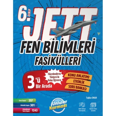 6. Sınıf JETT Fen Bilimleri Fasiküller 2025-2026 Maarif Modeli