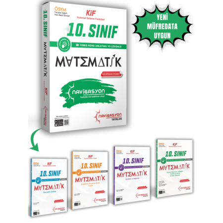 Rasyonel 10. Sınıf Matematik Kademeli İlerleme Fasikül Seti KİF