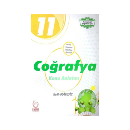 PALME YAYINEVİ 11. SINIF COĞRAFYA KONU ANLATIMLI