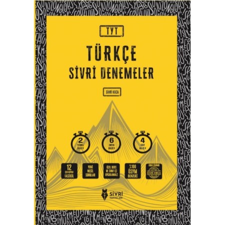2026 TYT Türkçe Denemeler | Sivri Yayınları 2026