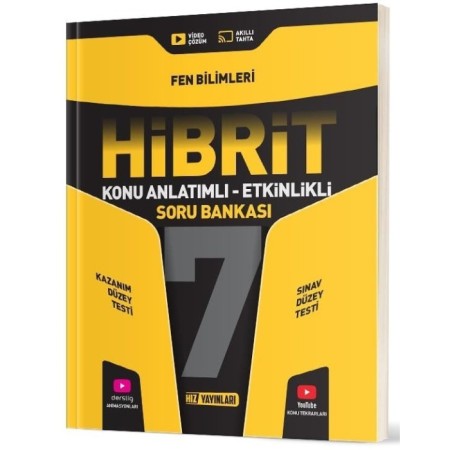 2026 HIZ 7. SINIF HİBRİT FEN BİLİMLERİ SORU BANKASI