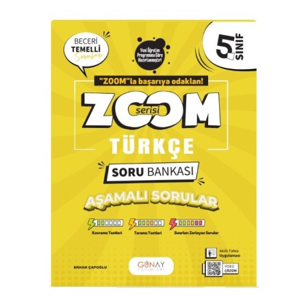 Günay 5. Sınıf Zoom Türkçe Soru Bankası 2026