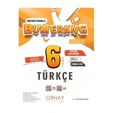 Günay 6. Sınıf Bumerang Türkçe 2026
