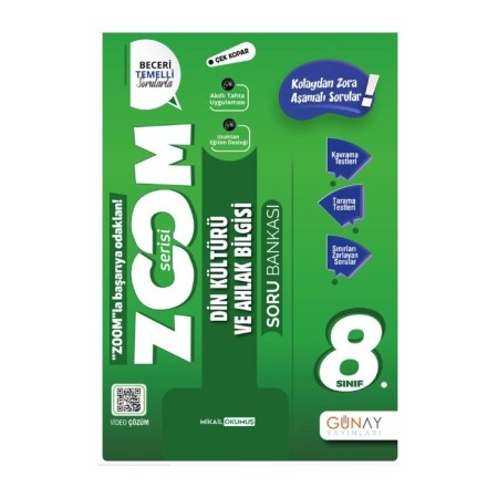 Günay 8. SINIF ZOOM LGS DİN KÜLTÜRÜ SORU BANKASI 2026