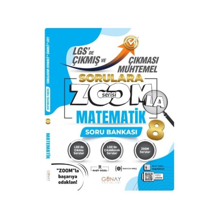 Günay 8. Sınıf LGS Çıkması Muhtemel Sorular Matematik Soru Bankası 2026